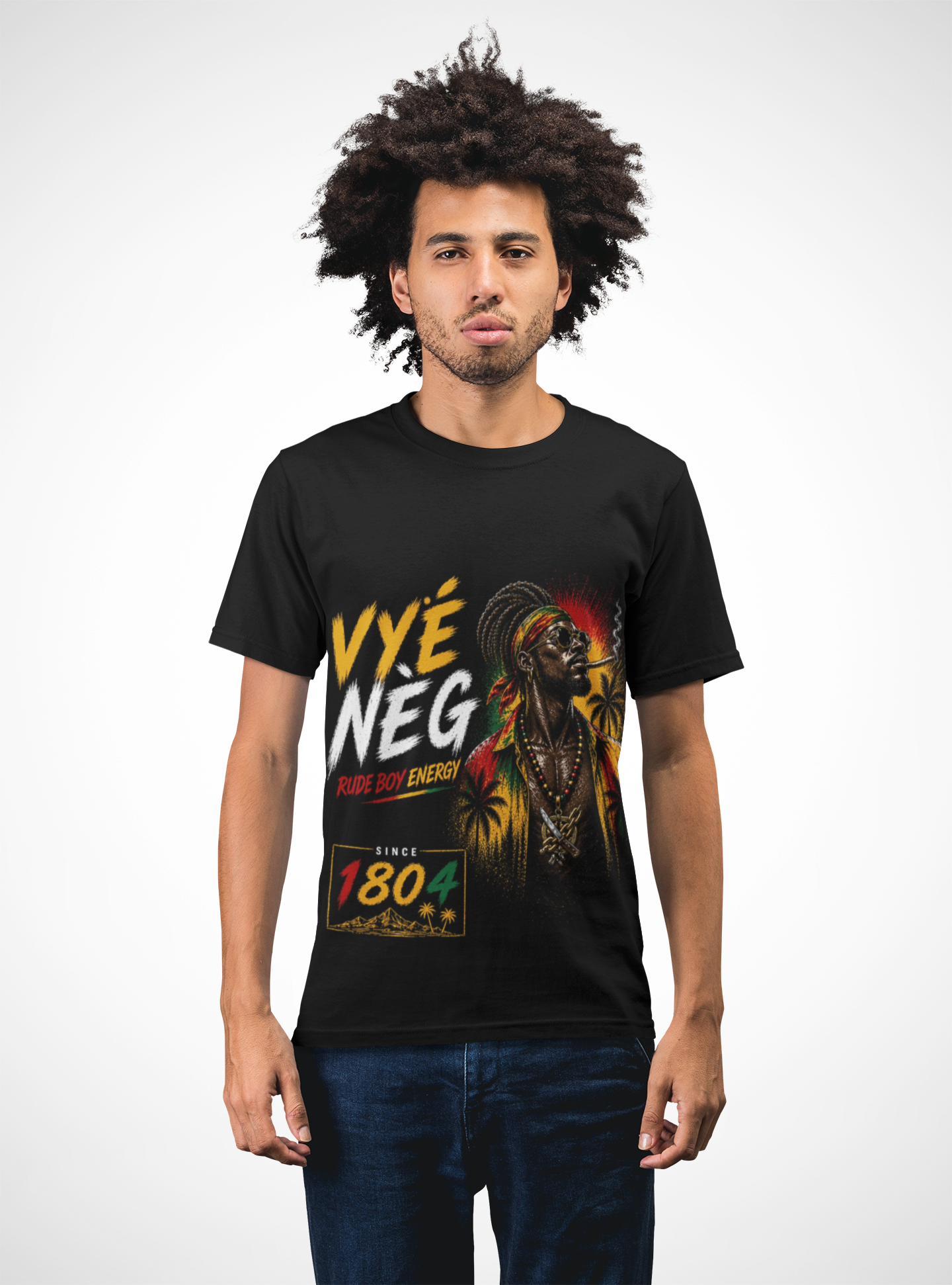 VYÉ NEG Tee – Rude Boy Energy Collection