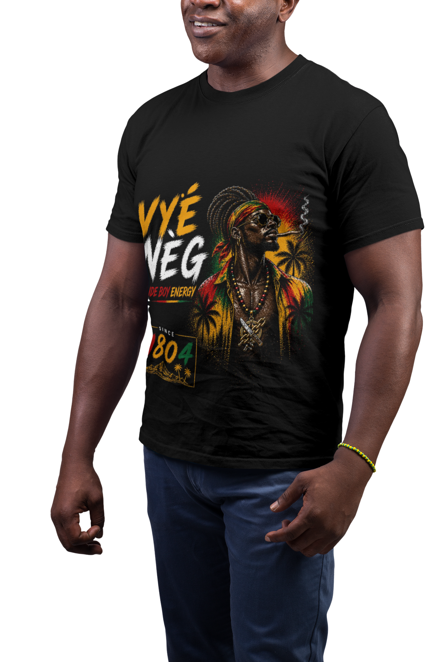 VYÉ NEG Tee – Rude Boy Energy Collection